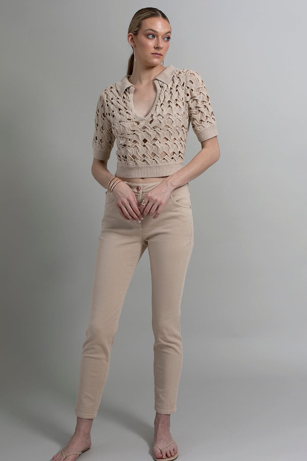 RONNY KOBO-Naveen Knit Top-