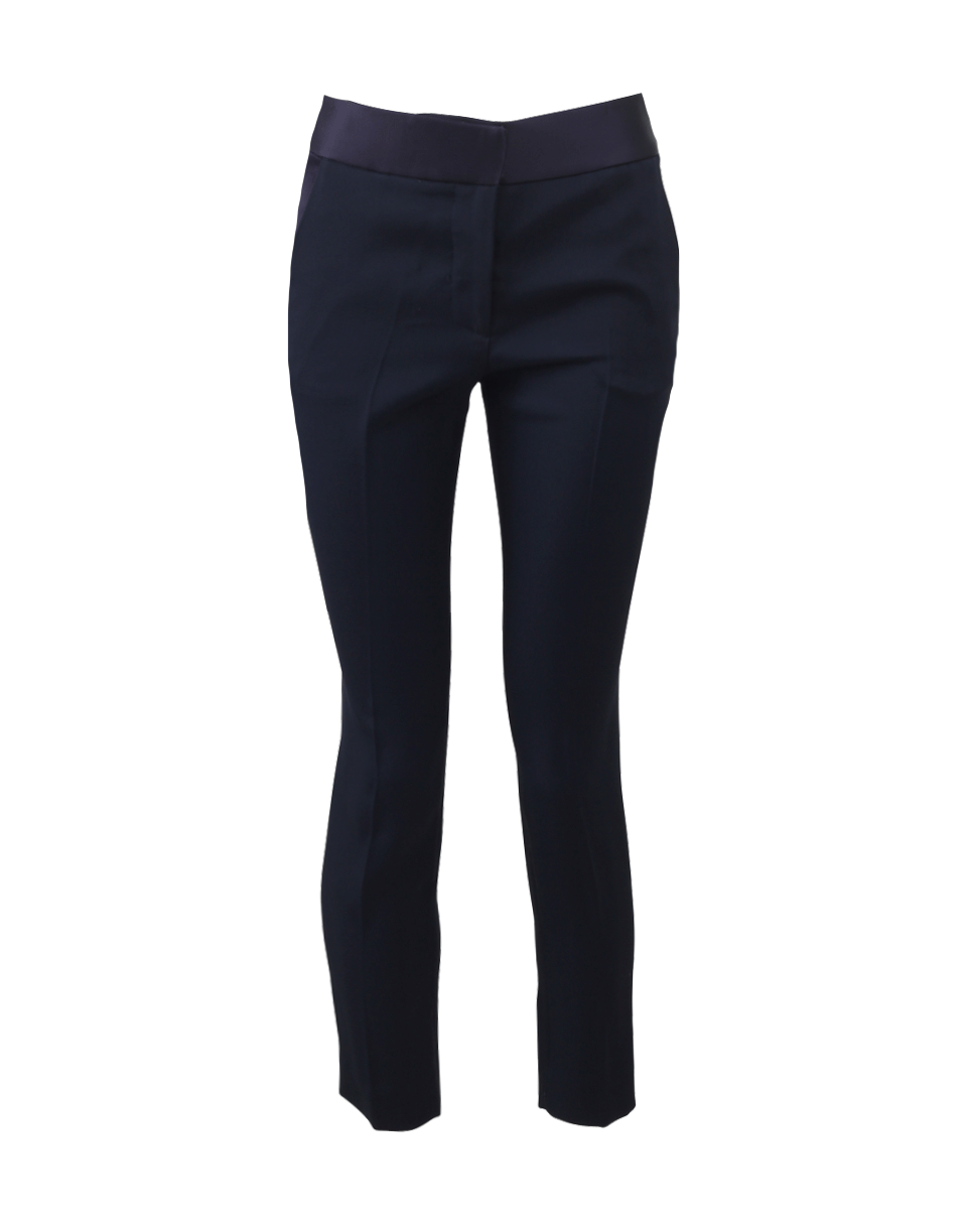 ROSETTA GETTY-Cropped Slim Pant-