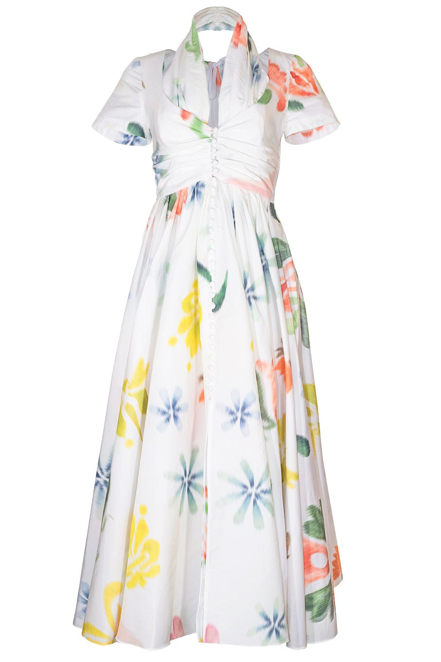 ROSIE ASSOULIN-All Tucked in Halter Dress-