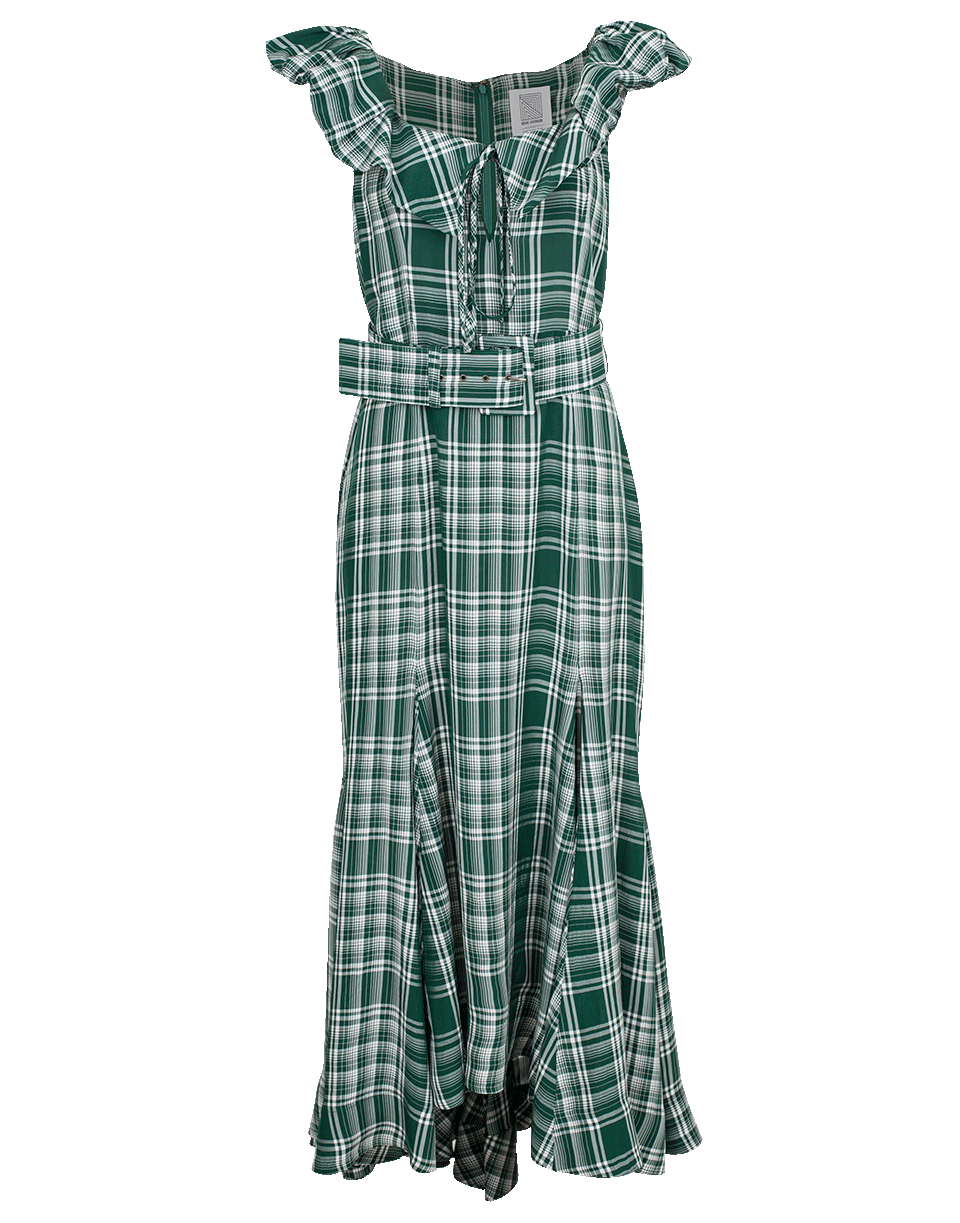 ROSIE ASSOULIN-Peter Pan Dress-GREEN