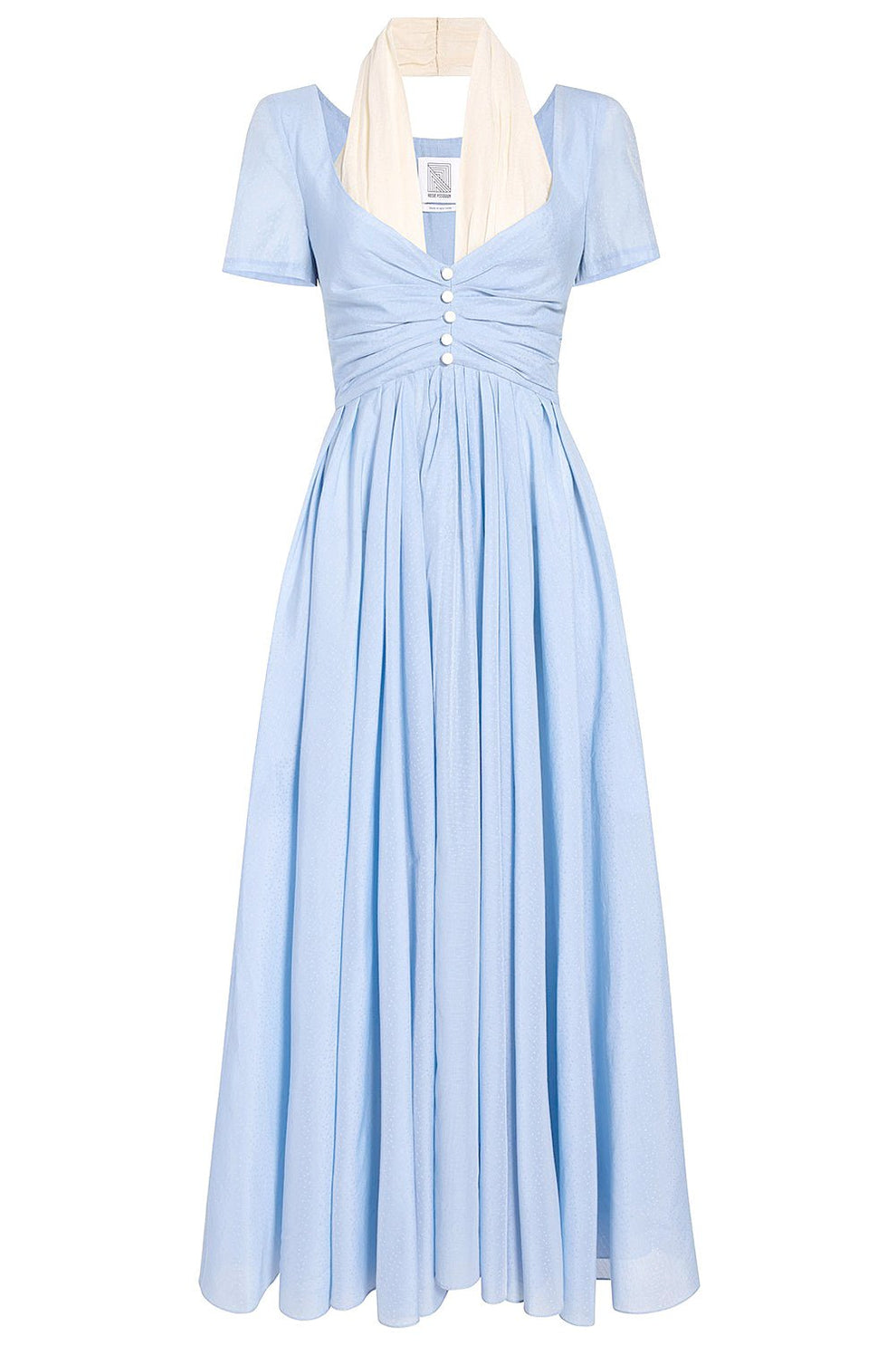 All Tucked In Halter Dress