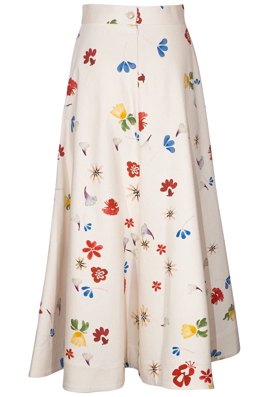 ROSIE ASSOULIN-Quartered A-Line Skirt-