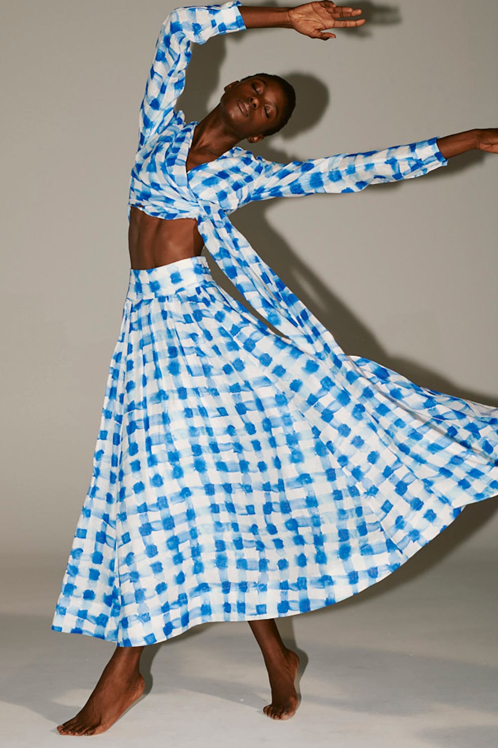 ROSIE ASSOULIN-Pleated Skirt-