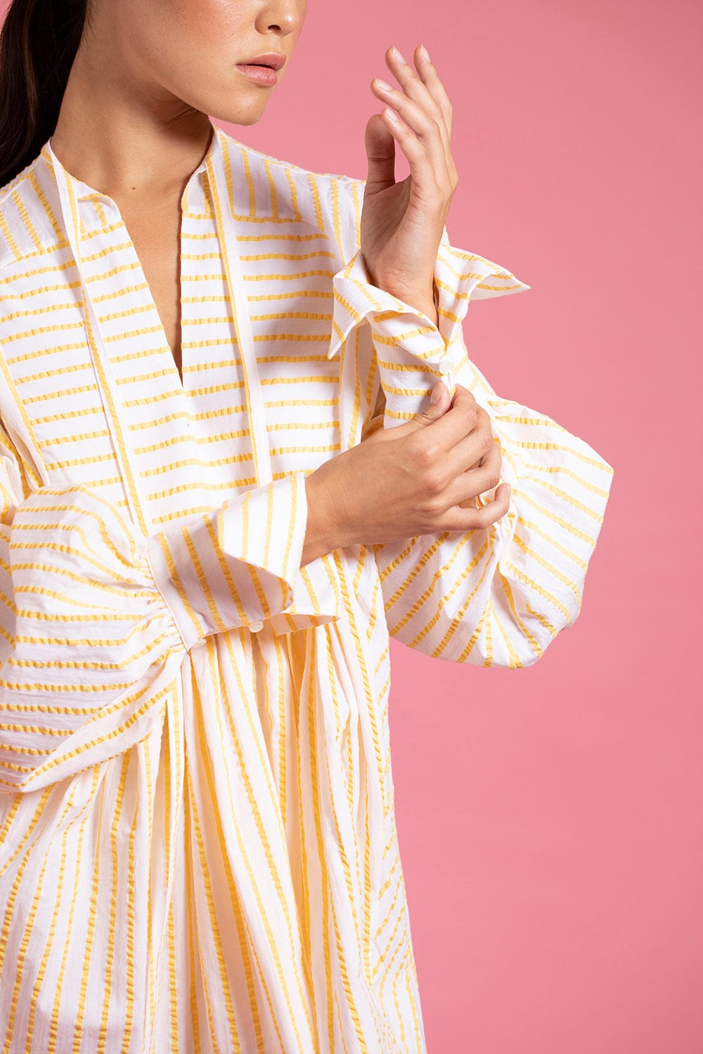 ROSIE ASSOULIN-Swashbuckler Top - Natural-