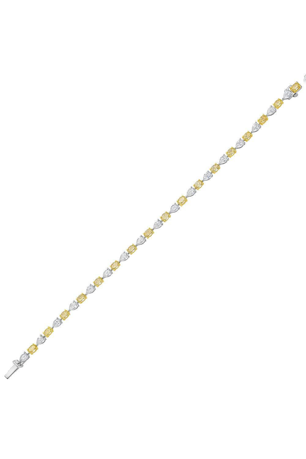  Yellow Diamond Liora Bracelet-WHITE GOLD-JEWELRYFINE JEWELBRACELET O-RUCHI NEW YORK 