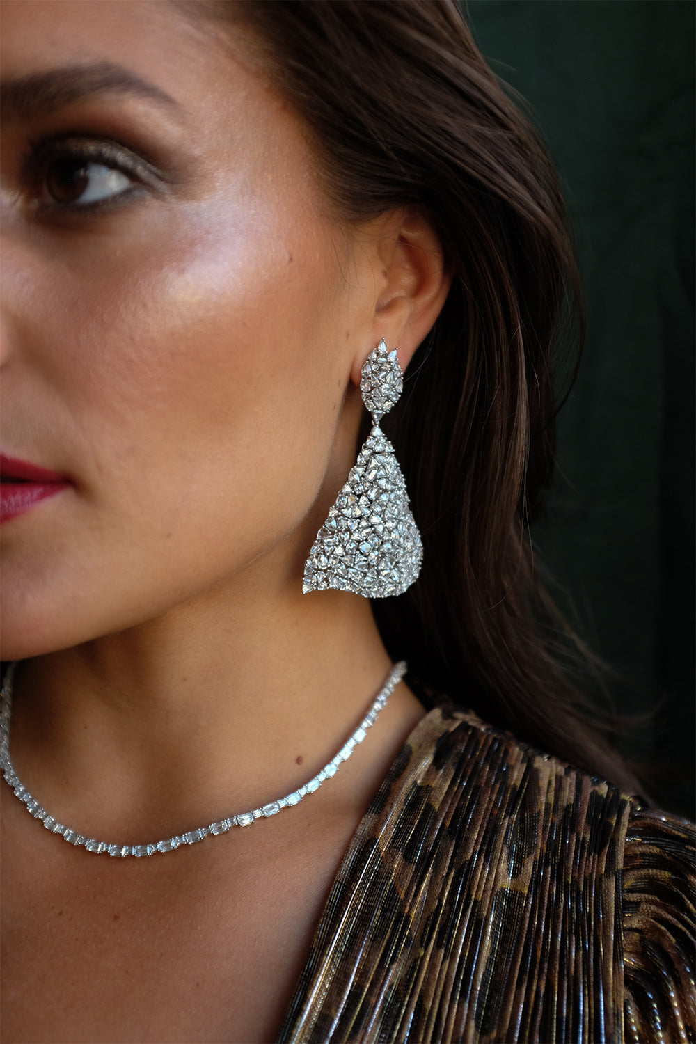 Diamond Vega Earrings-WHITE GOLD-3.25-JEWELRYFINE JEWELEARRING-RUCHI NEW YORK