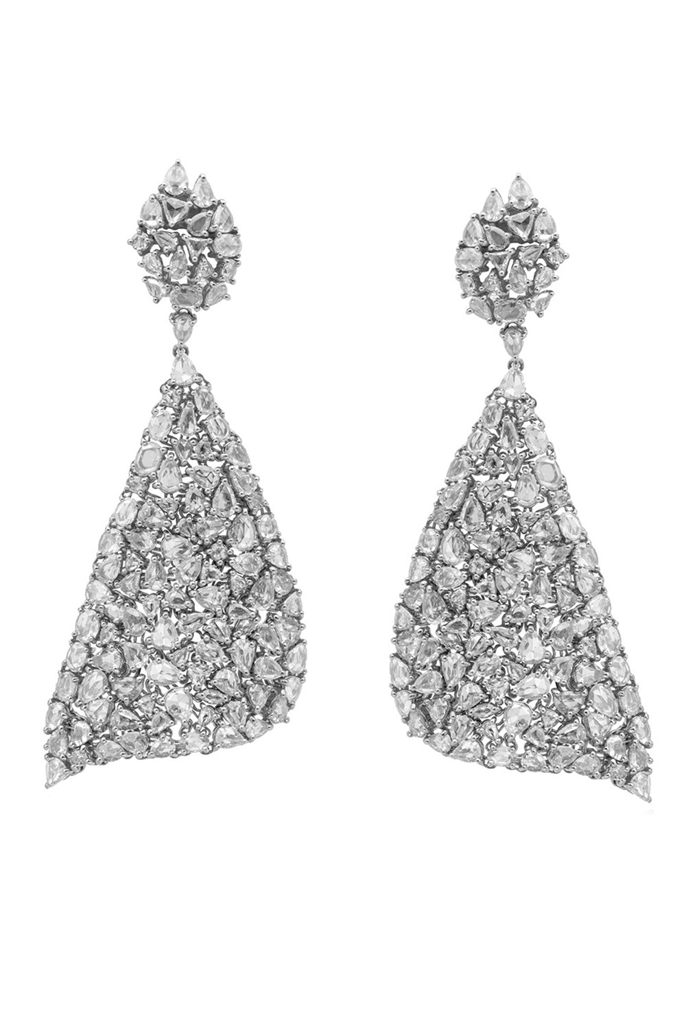  Diamond Vega Earrings-WHITE GOLD-3.25-JEWELRYFINE JEWELEARRING-RUCHI NEW YORK 