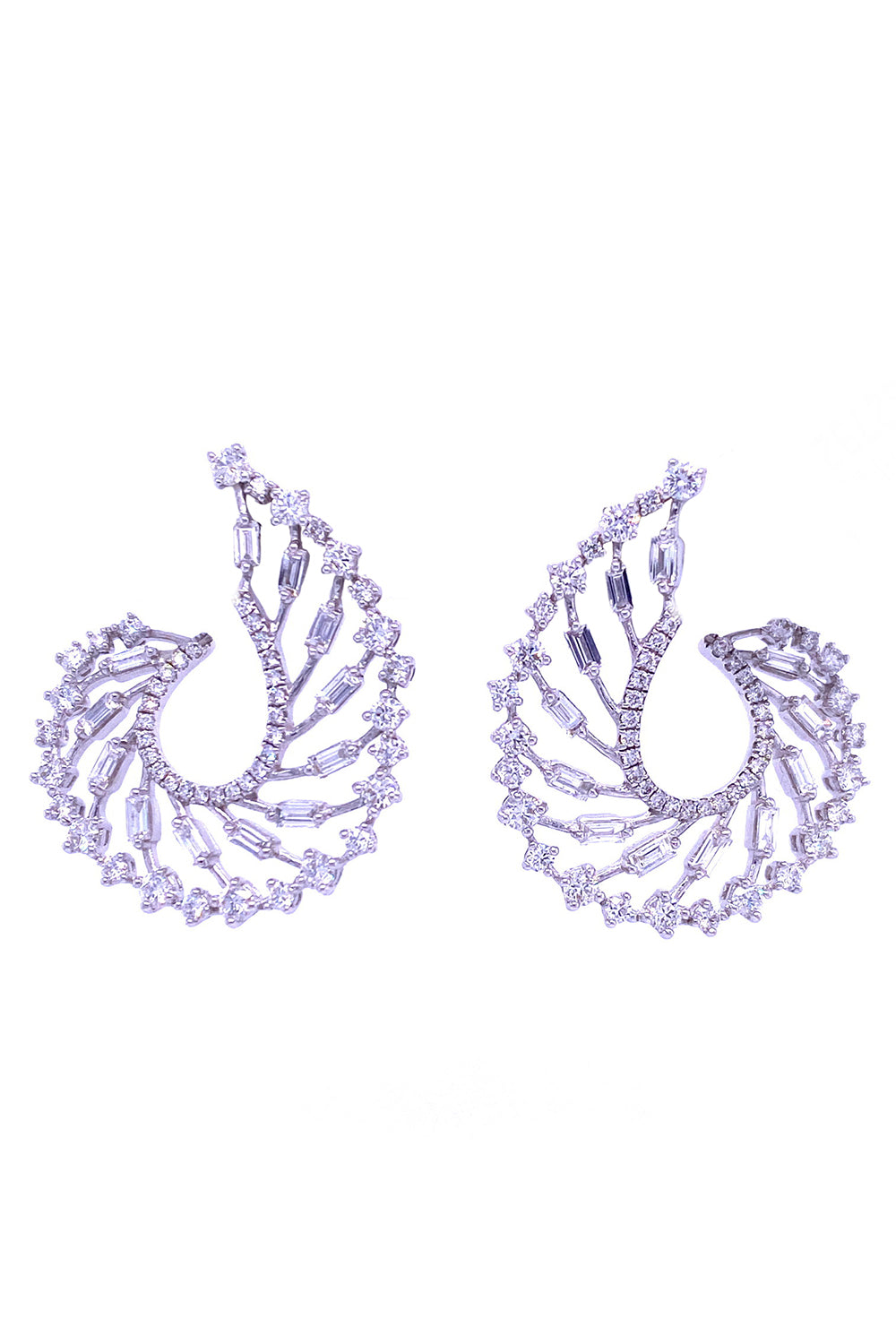  Diamond Élodie Earrings-WHITE GOLD-JEWELRYFINE JEWELEARRING-RUCHI NEW YORK 