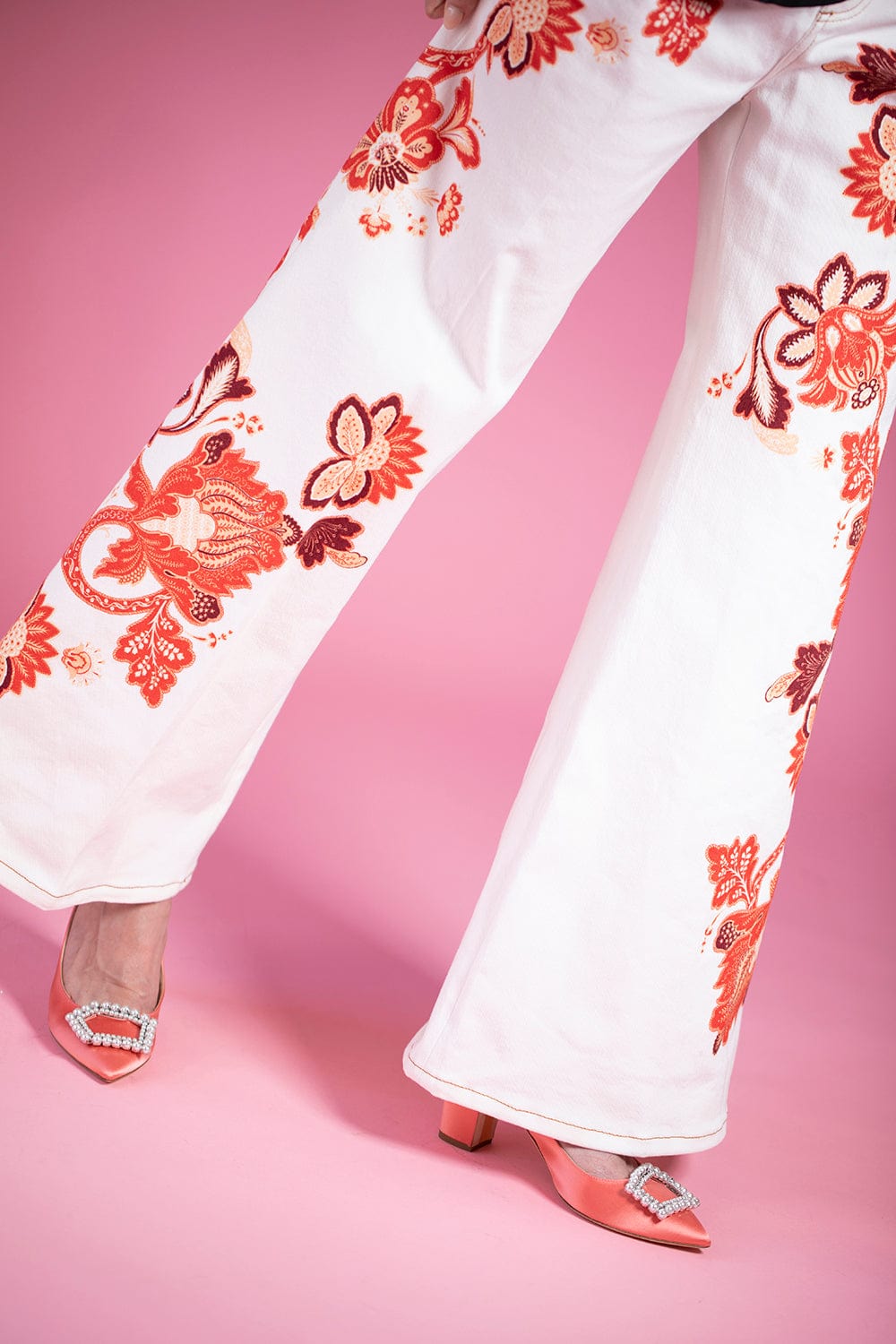 RUPERT SANDERSON-Marina Sling Back-
