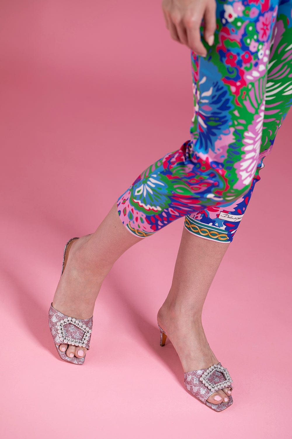 RUPERT SANDERSON-Cornelia Buckle Mule-