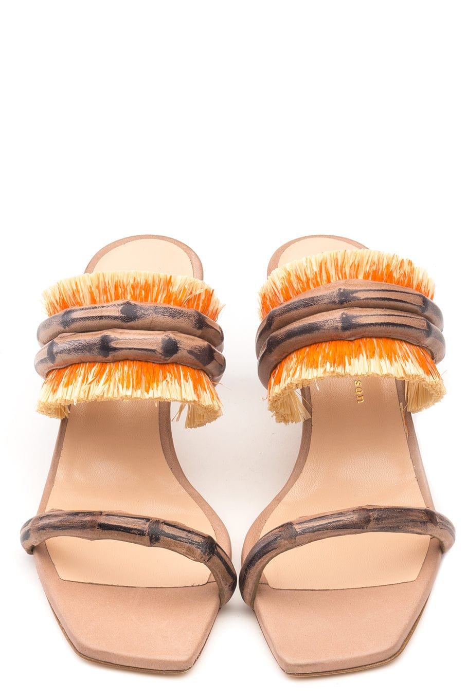 RUPERT SANDERSON-Anzio Bamboo Sandal-