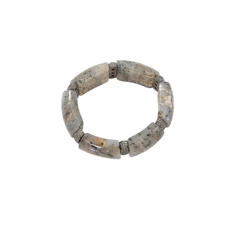 S. CARTER DESIGNS-Agate Bracelet-SILVER