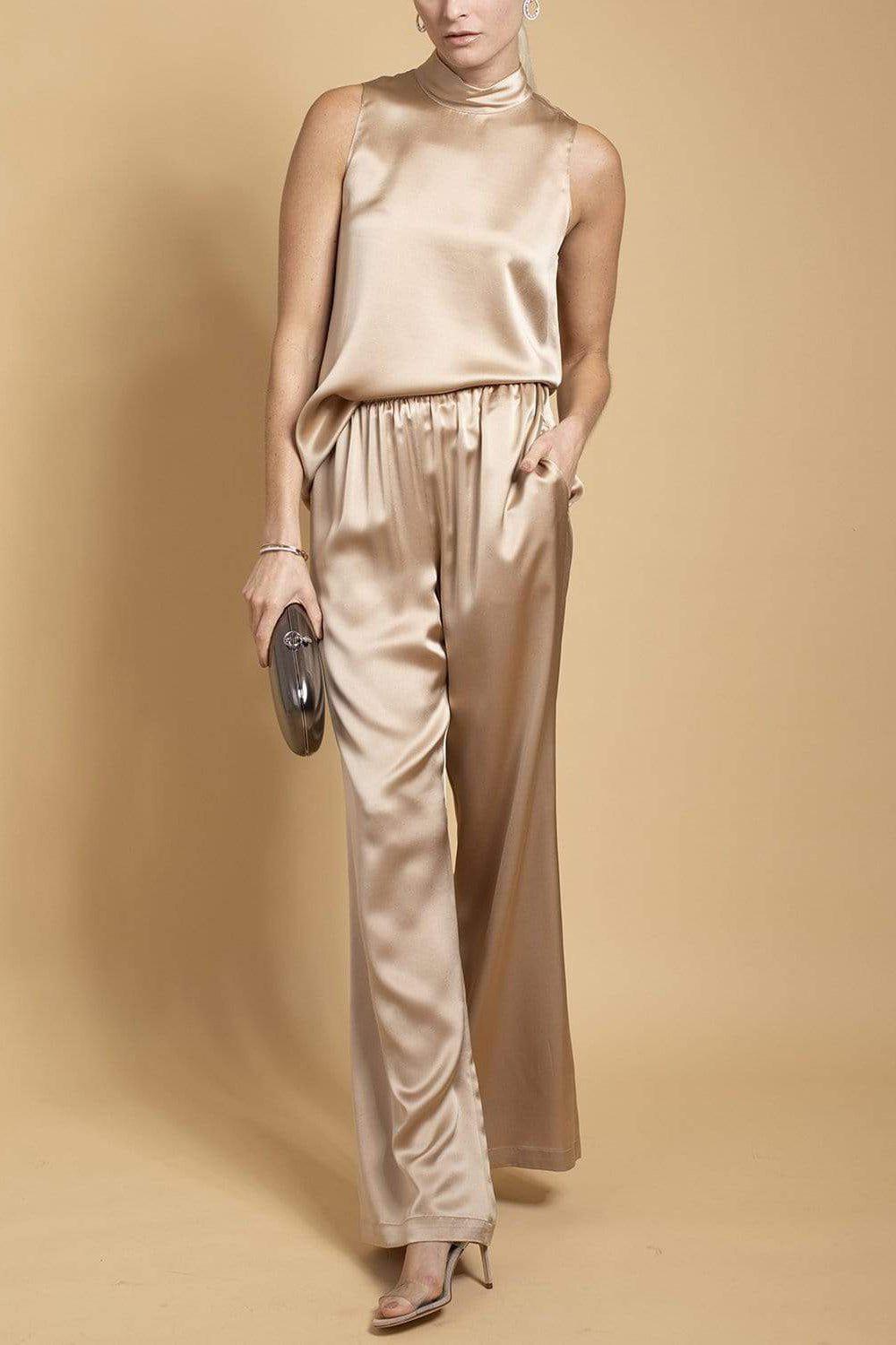 SABLYN-Fleur Wide Leg Pant In Cielo.-