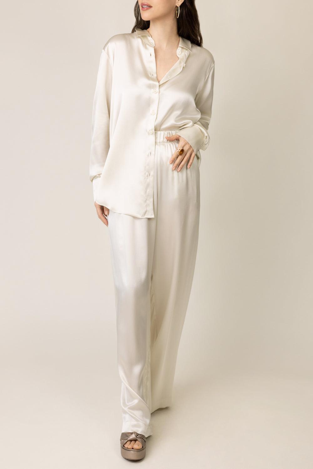 THEODORE BLOUSE-GARDENIA-XS-CLOTHINGTOPBLOUSE-SABLYN