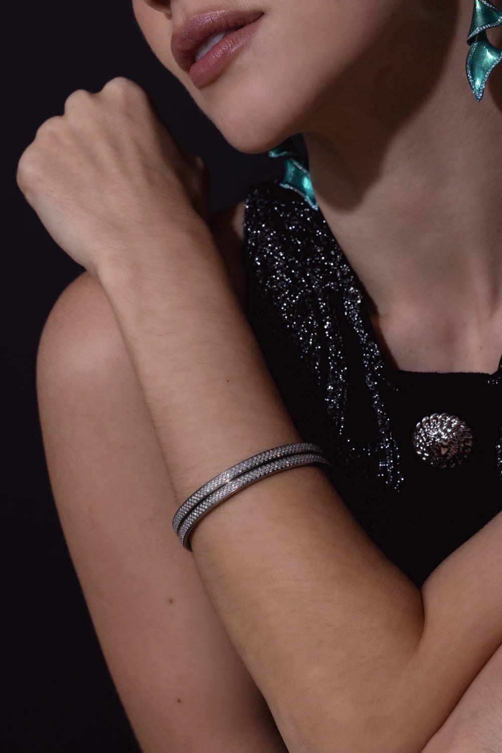 SABOO FINE JEWELS-Diamond Bangle Bracelet-