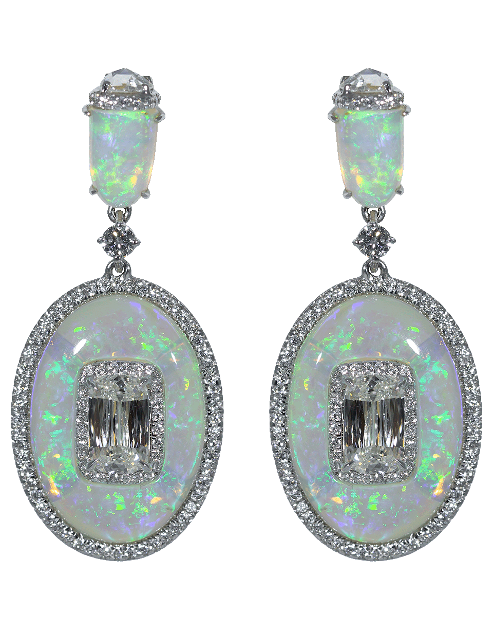 SABOO FINE JEWELS-Aura Opal Earrings-WHITE GOLD