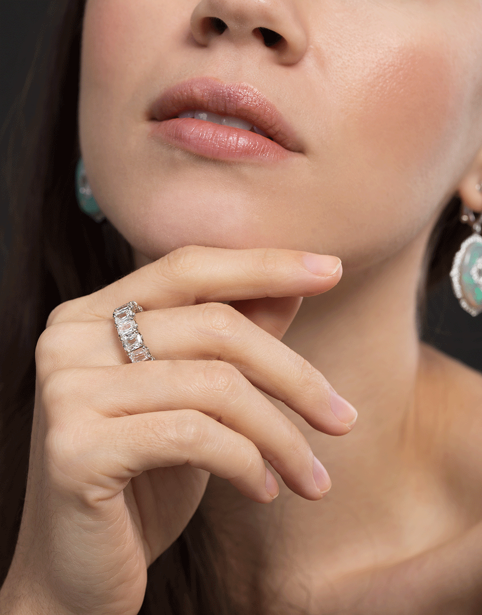SABOO FINE JEWELS-Royale Diamond Eternity Ring-PLATINUM