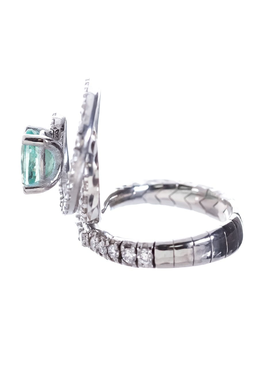 SABOO FINE JEWELS-Paraiba Royale Ring-WHITE GOLD