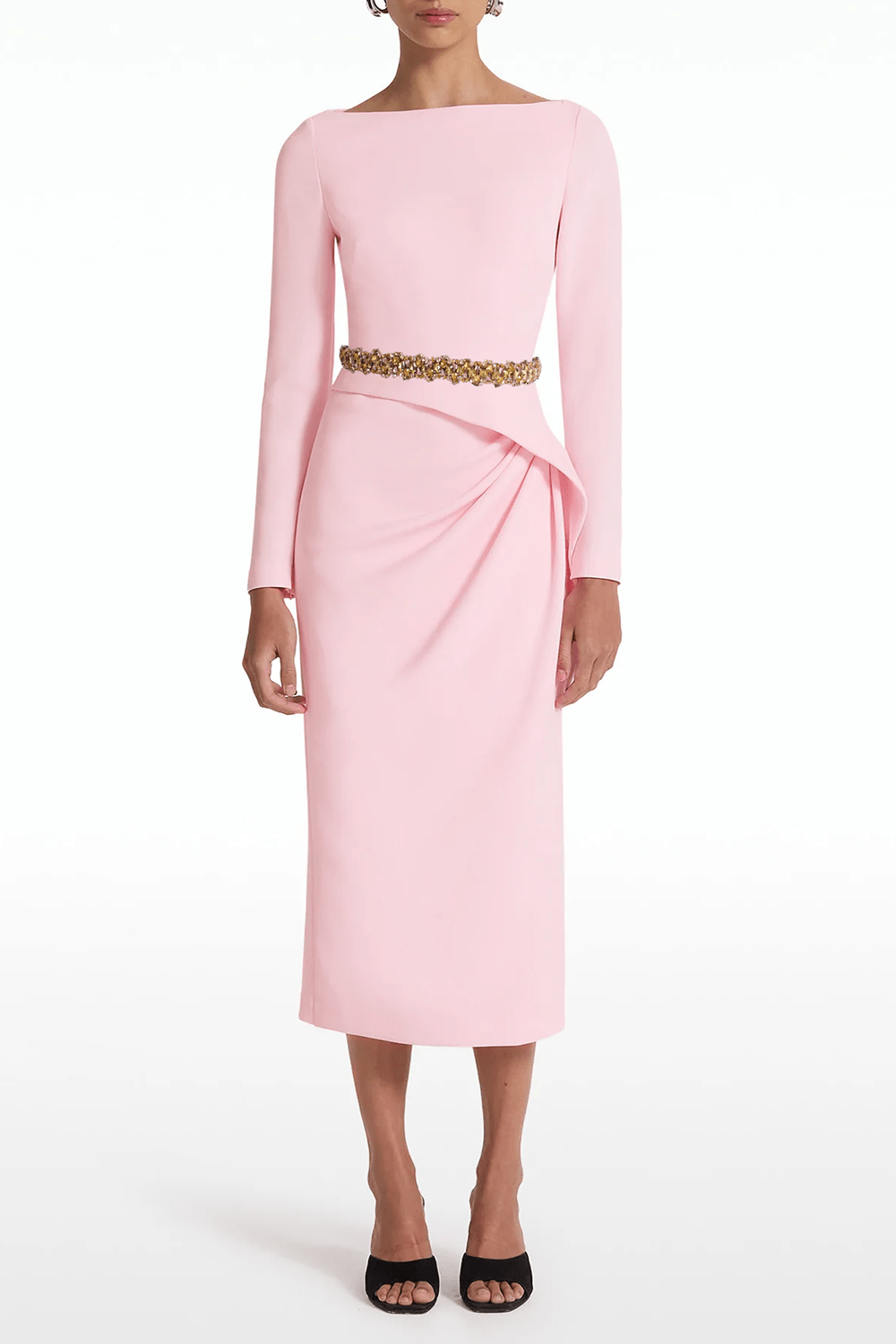 safiyaa pink dress SAFIYAA: Craina Dress