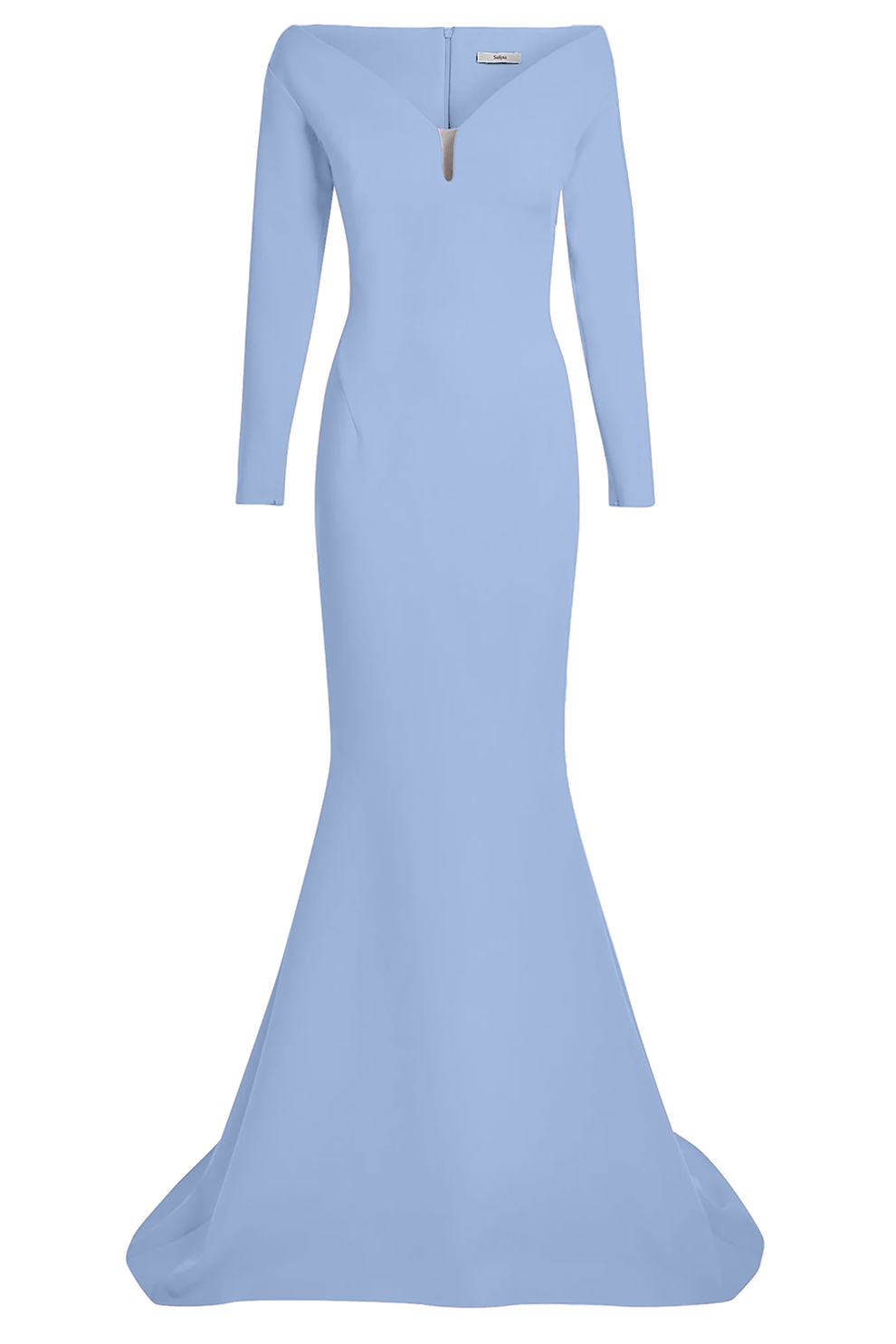 white christmas dresses Dara Scarlet Red Long Dress – Maison Safiyaa USA main image 1