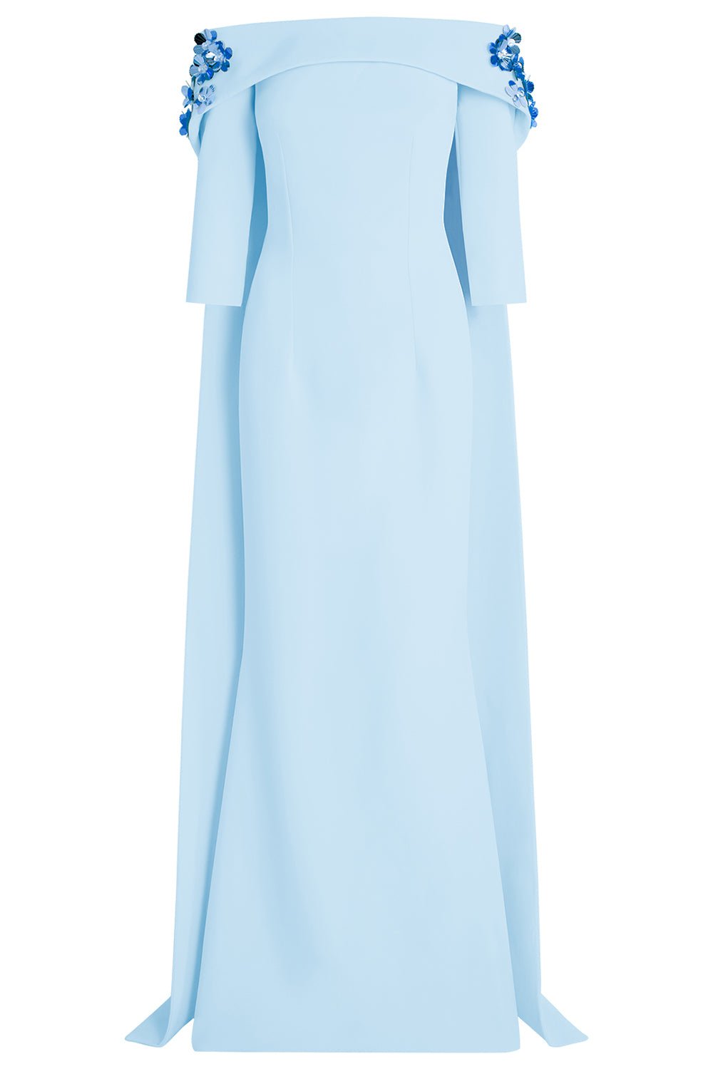 SAFIYAA-Soshin Dress - Pale Blue-