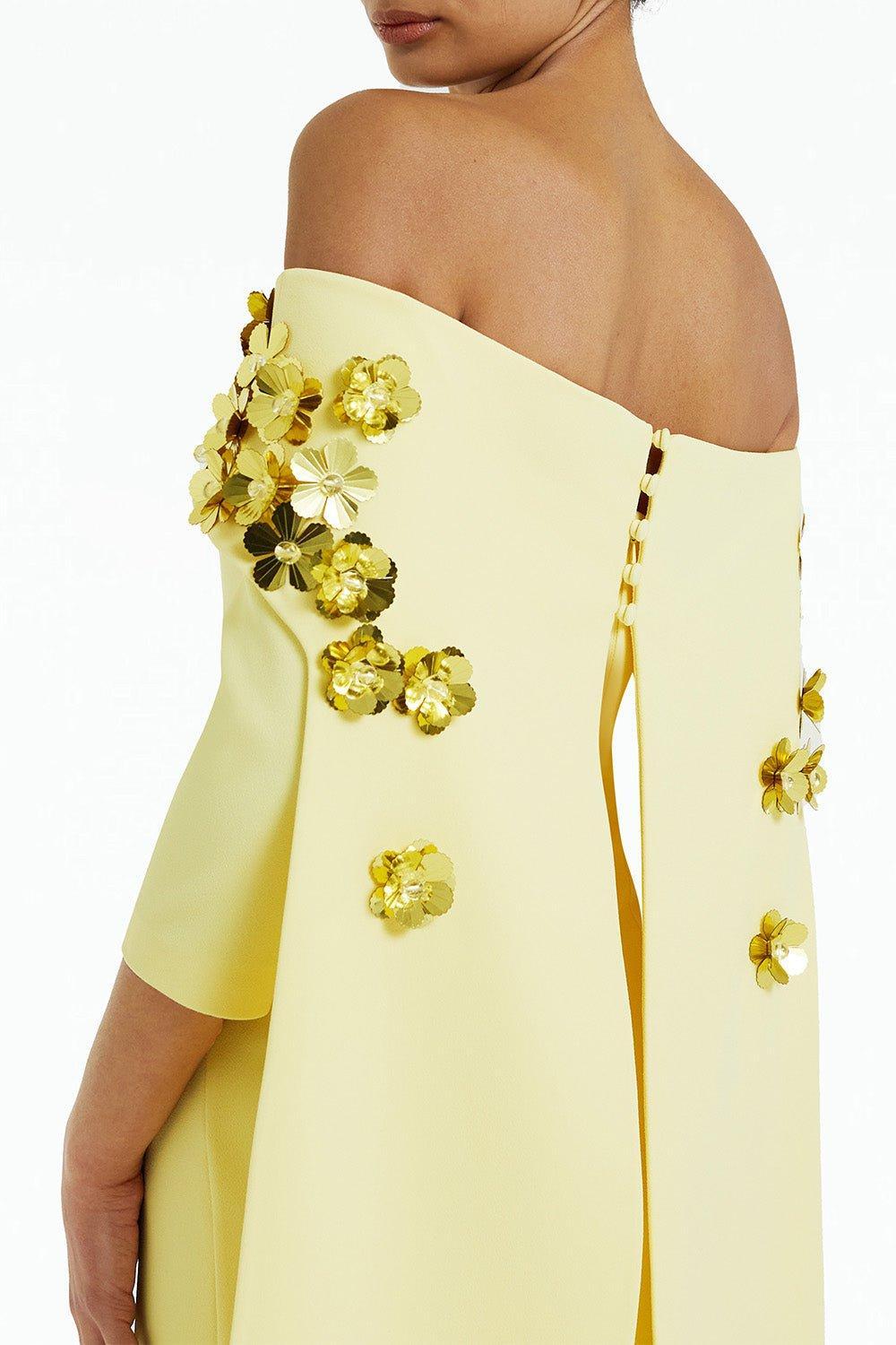 SAFIYAA-Soshin Dress - Pale Yellow-