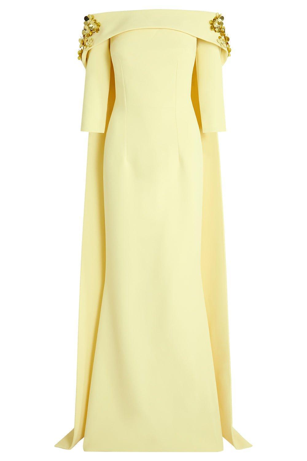 SAFIYAA-Soshin Dress - Pale Yellow-