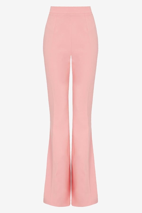 SAFIYAA-Halluana Trouser - Cherry Blosson-CHERRY
