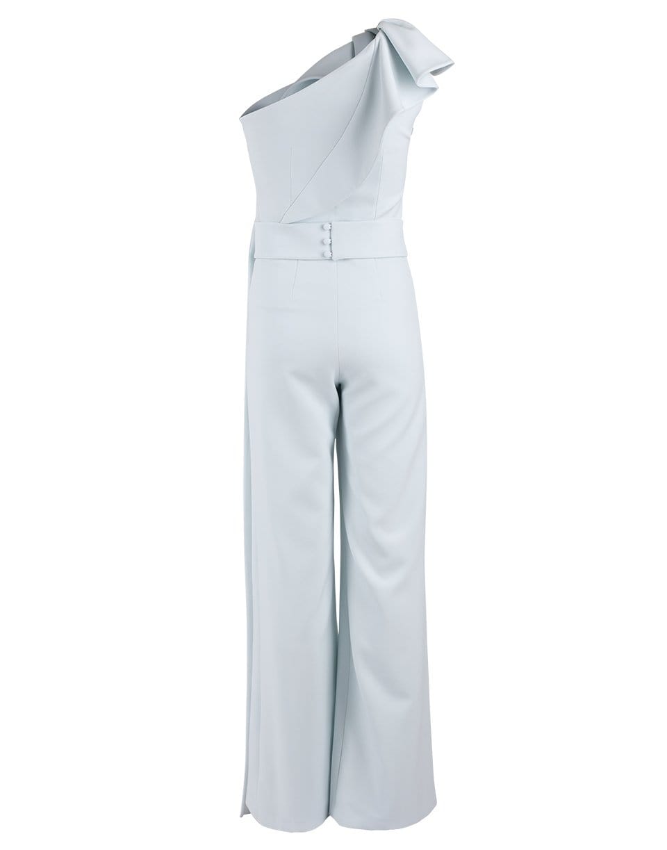 SAFIYAA-Ruffle Sleeve Jumpsuit-GLACIER