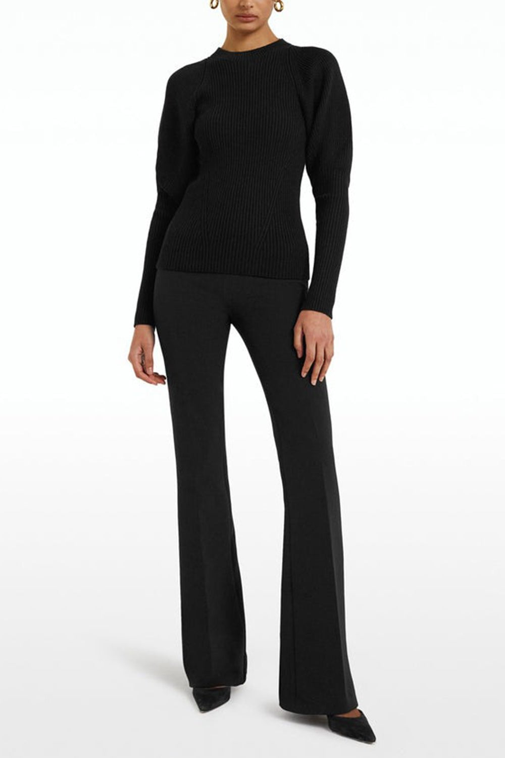 SAFIYAA-Alexa Pant - Black-