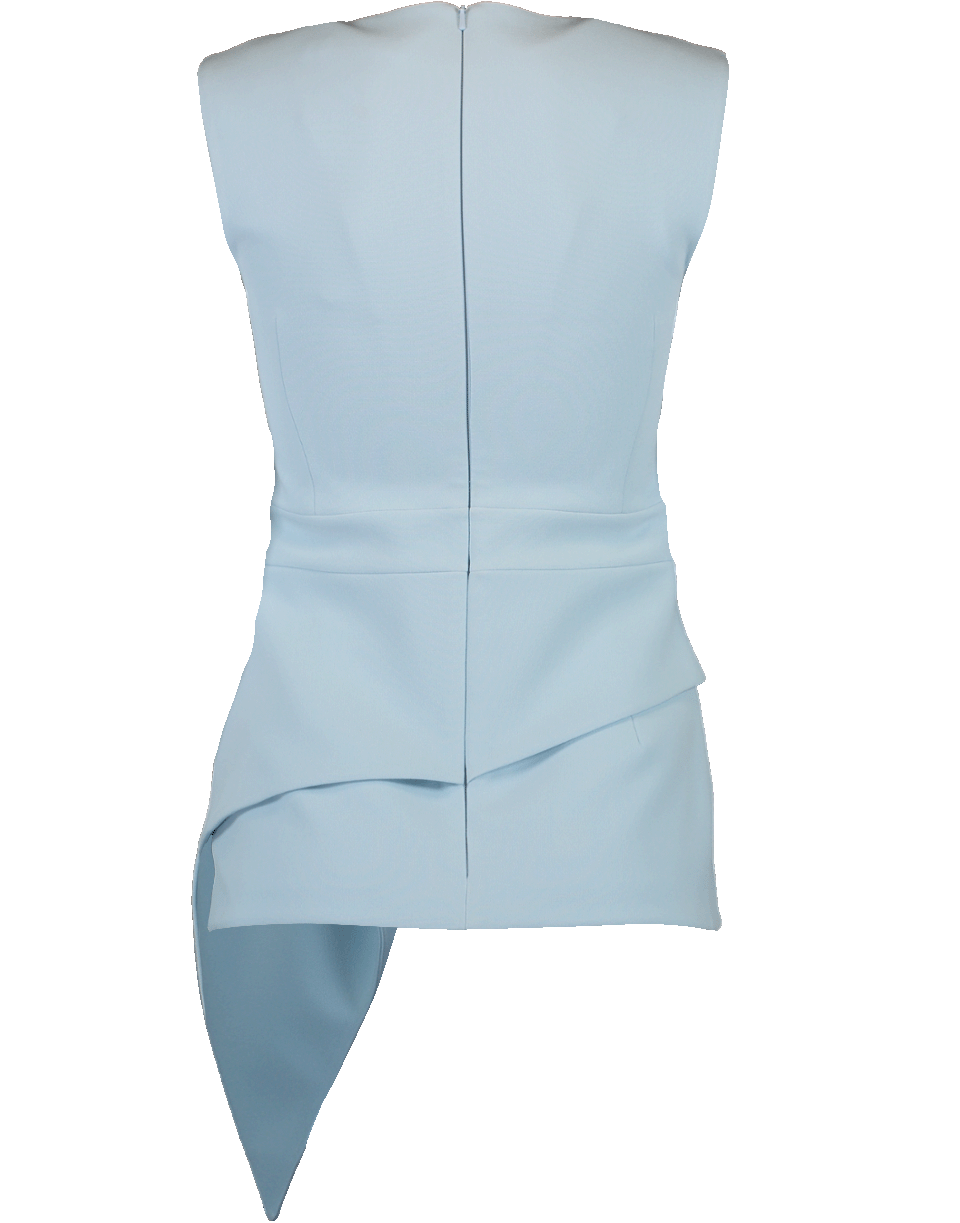 SAFIYAA-Aurelia Side Drape Top-