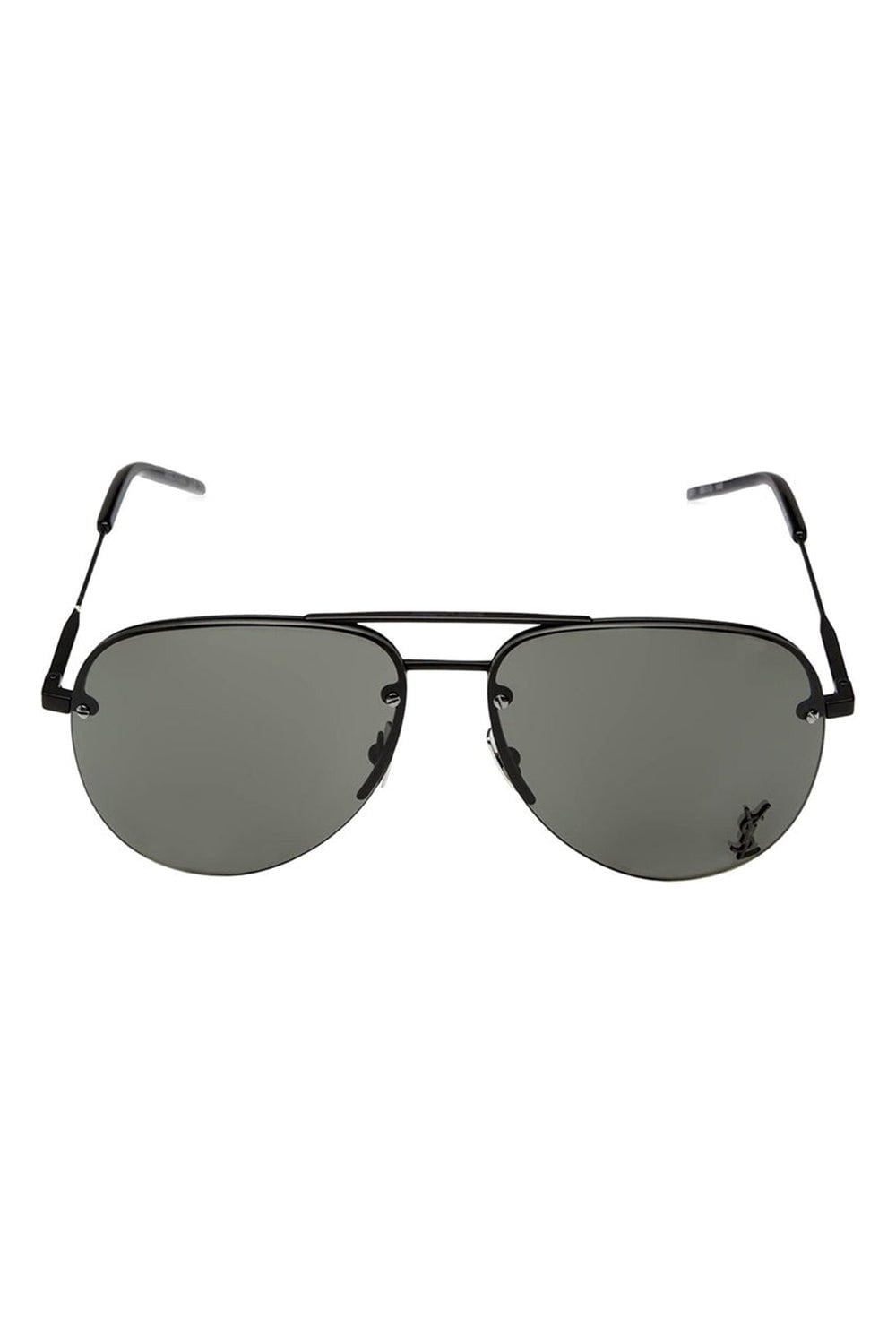 SAINT LAURENT-Classic Aviator Sunglasses-BLACK