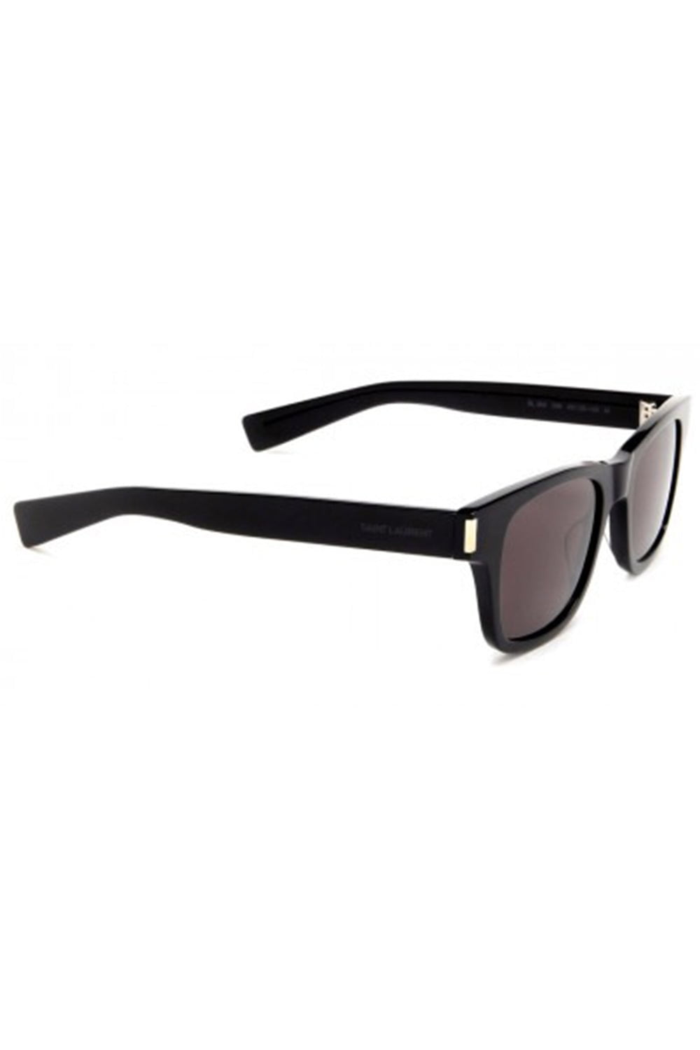 SAINT LAURENT-Square Sunglasses-BLACK/BLACK