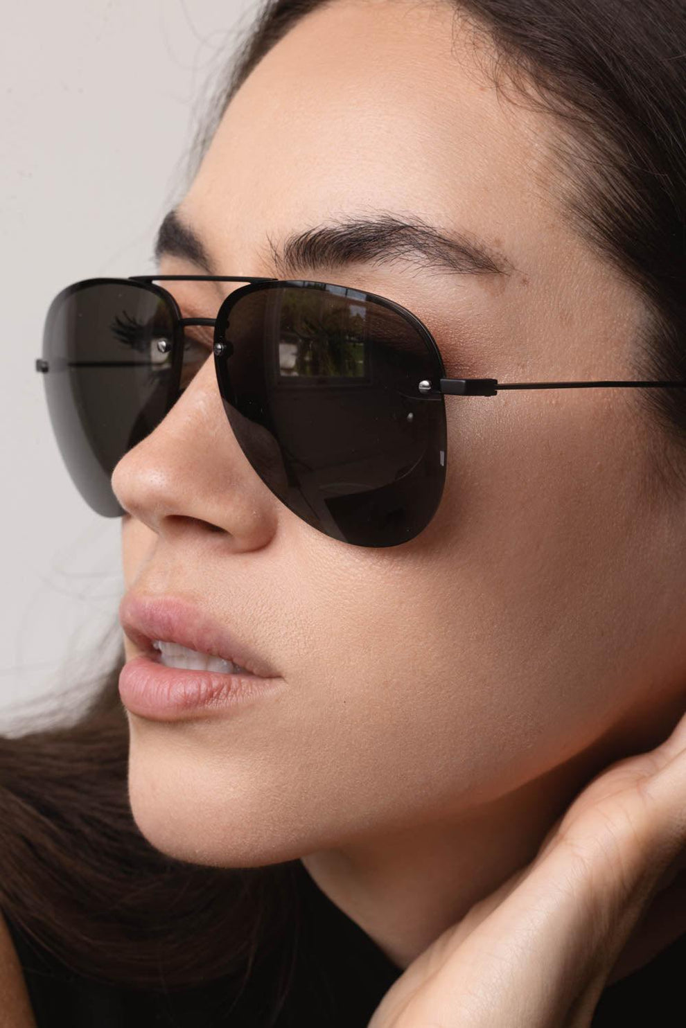 Classic Aviator Sunglasses SAINT LAURENT – Marissa Collections