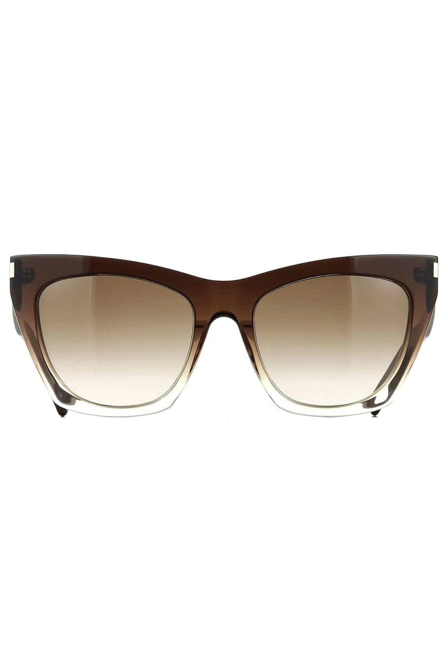 SAINT LAURENT-Acetate 55 Sunglasses-BROWN