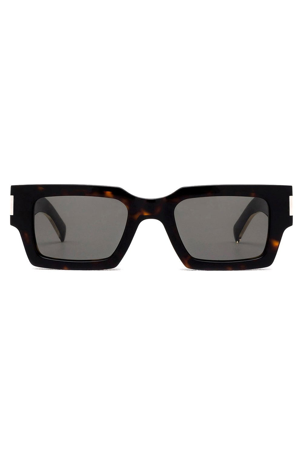 SAINT LAURENT-Classic Rectangle Sunglasses-HAV/GRY