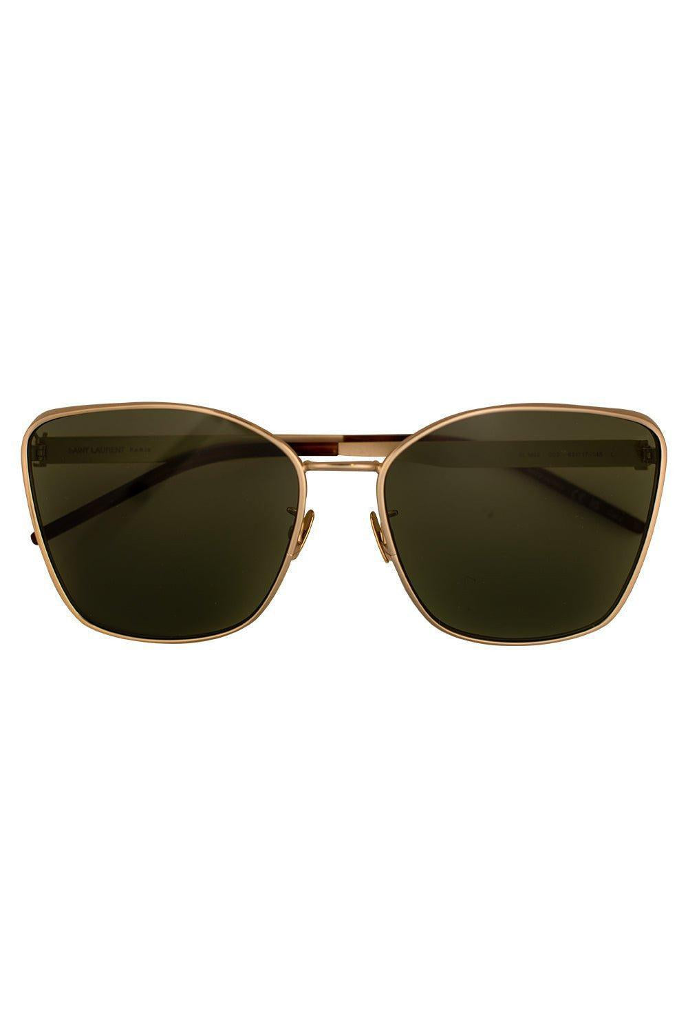 SAINT LAURENT-Oversize Sunglasses-MATTGOLD