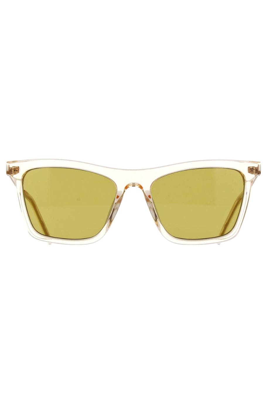 SAINT LAURENT-Acetate Sunglasses-YLW/GLD