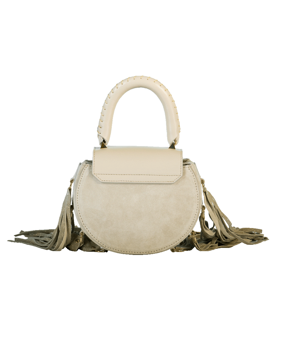 SALAR-Mimi Fringe Chris Bag-CLOUD