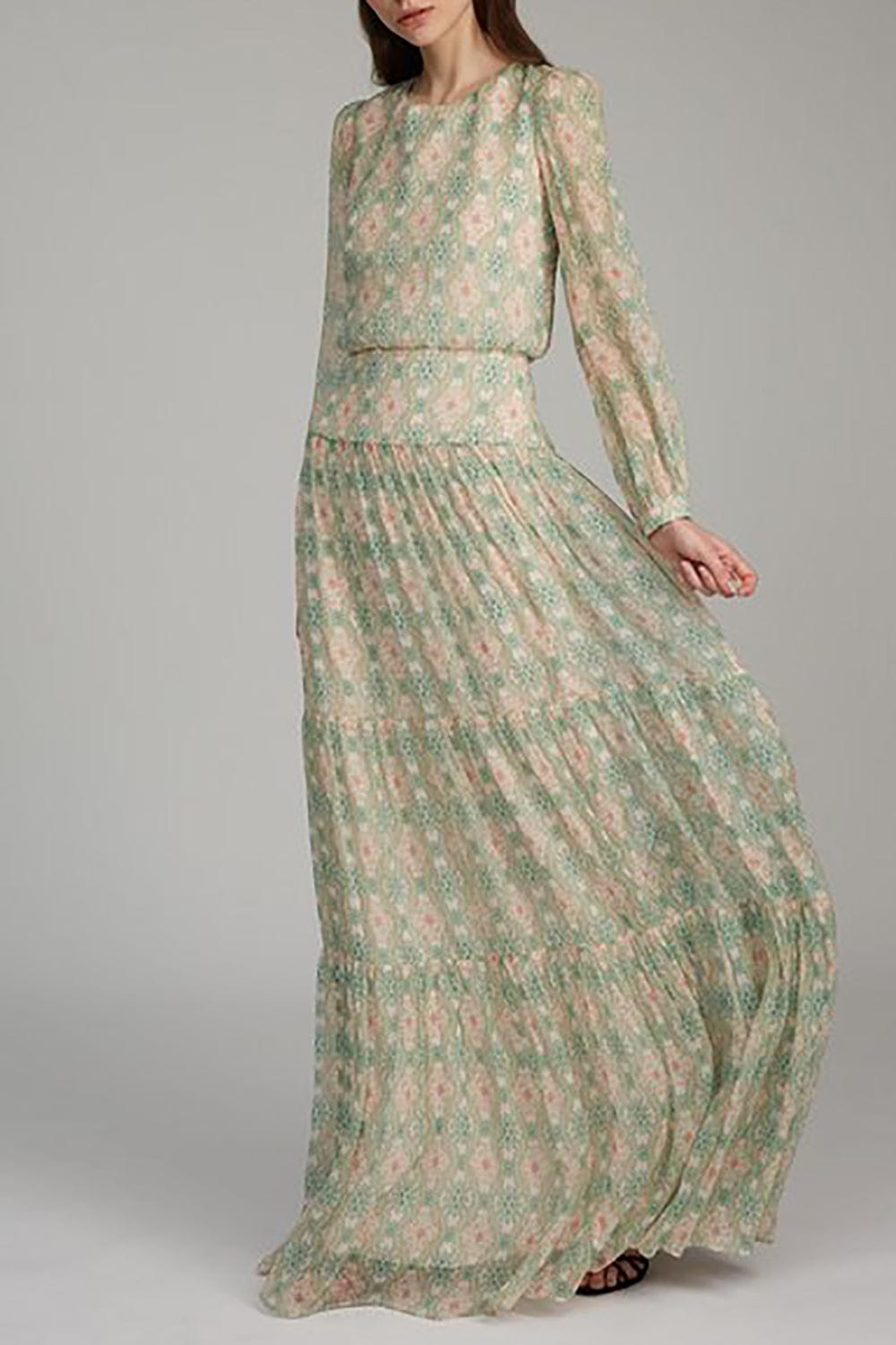 SALONI-Isabel Long Dress-