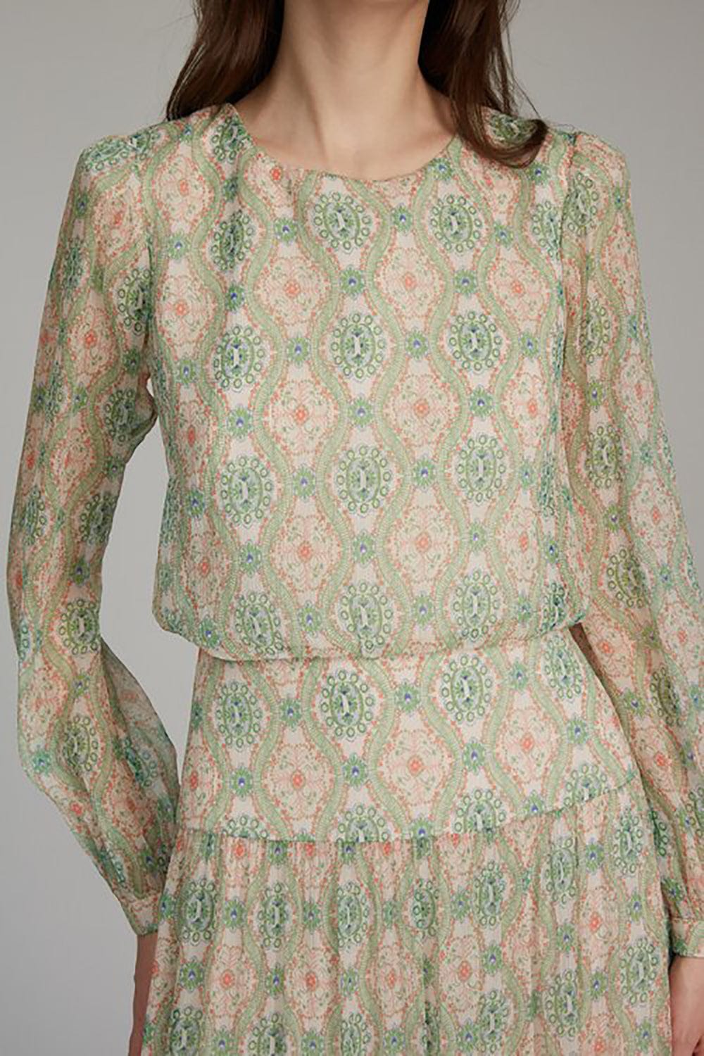 SALONI-Isabel Long Dress-