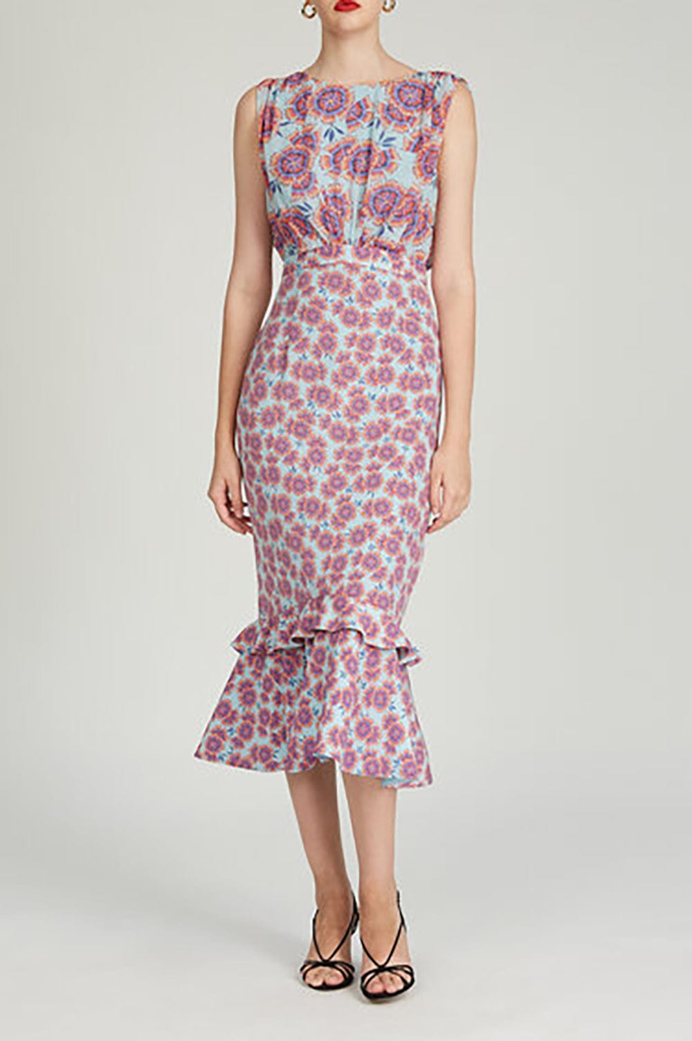 SALONI-Adrienne Midi Dress-