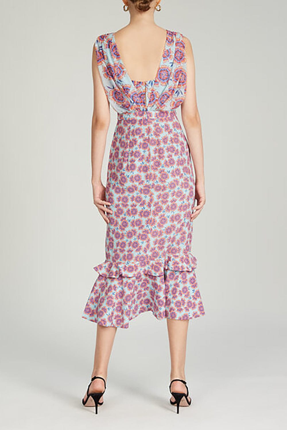 SALONI-Adrienne Midi Dress-