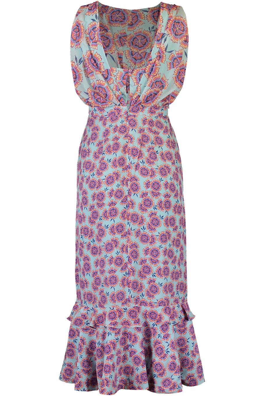 SALONI-Adrienne Midi Dress-