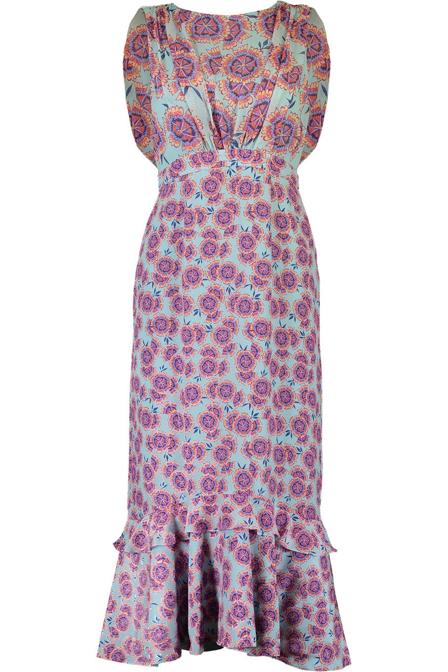 SALONI-Adrienne Midi Dress-