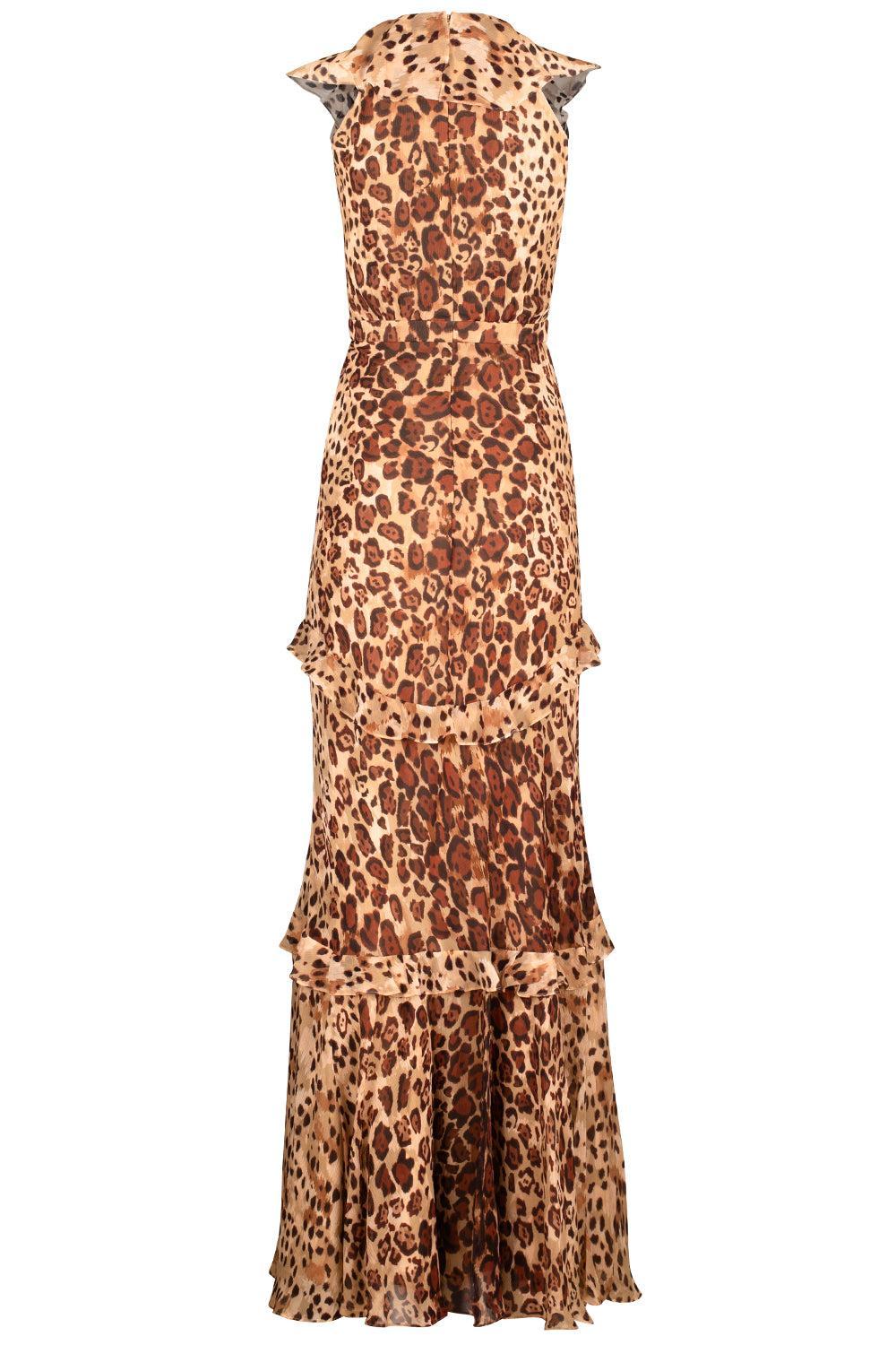 Rita Long Dress-CHEETAH-2-CLOTHINGDRESSCASUAL-SALONI