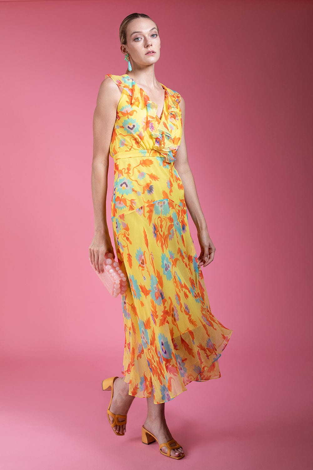 SALONI-Rita Sleeveless Dress-