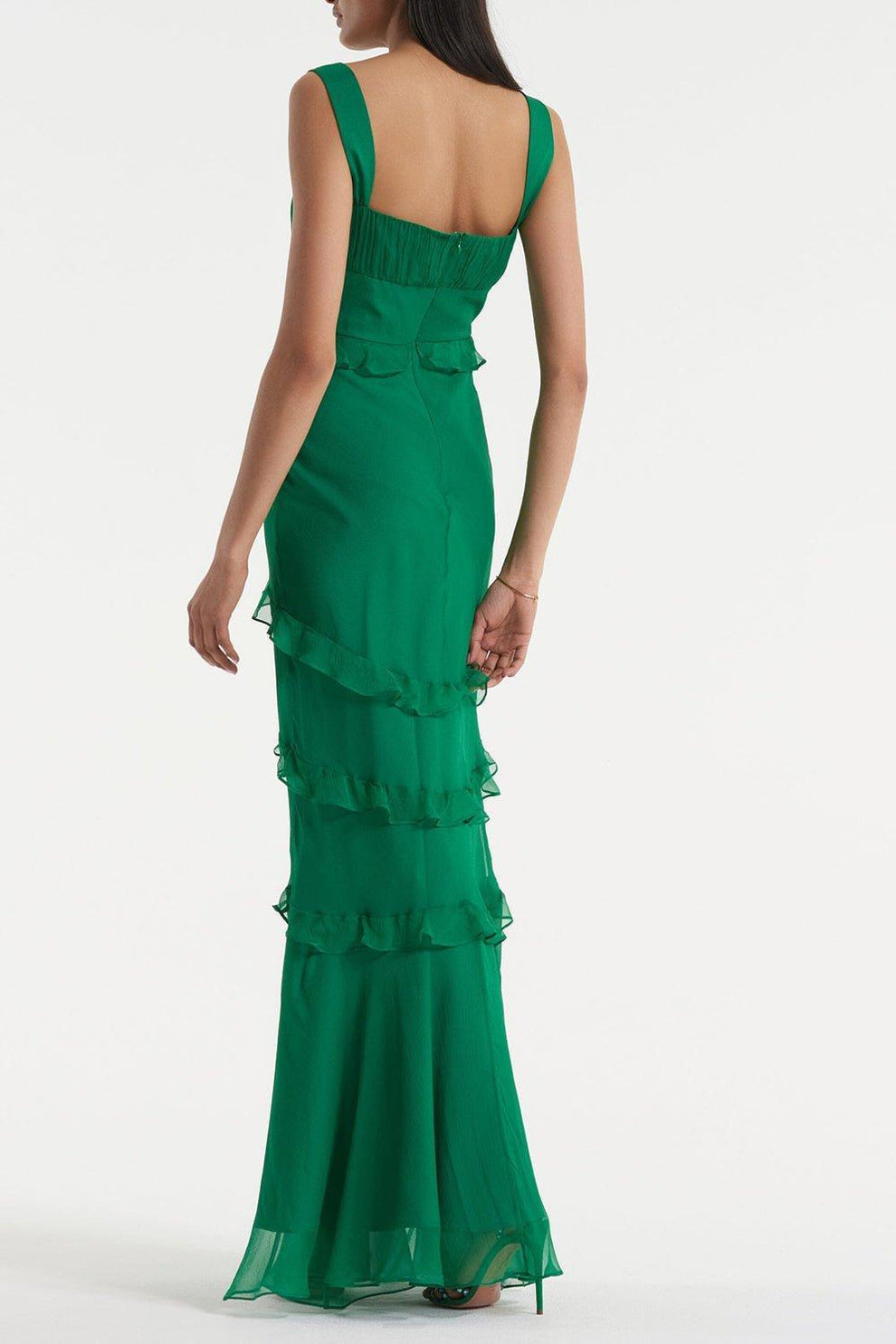 Chandra Dress - Emerald