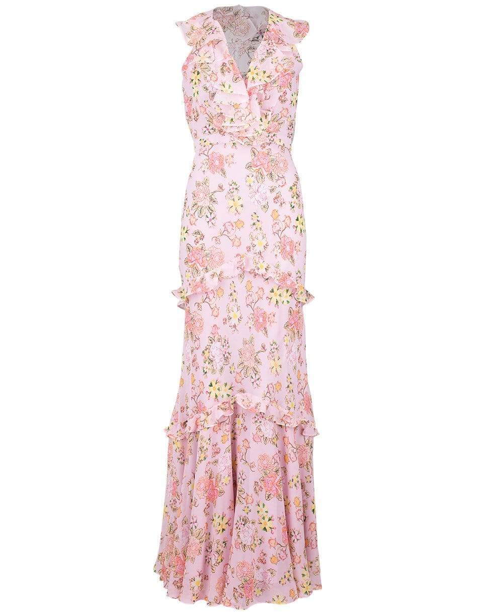 Lilac Rita Floral Maxi Dress