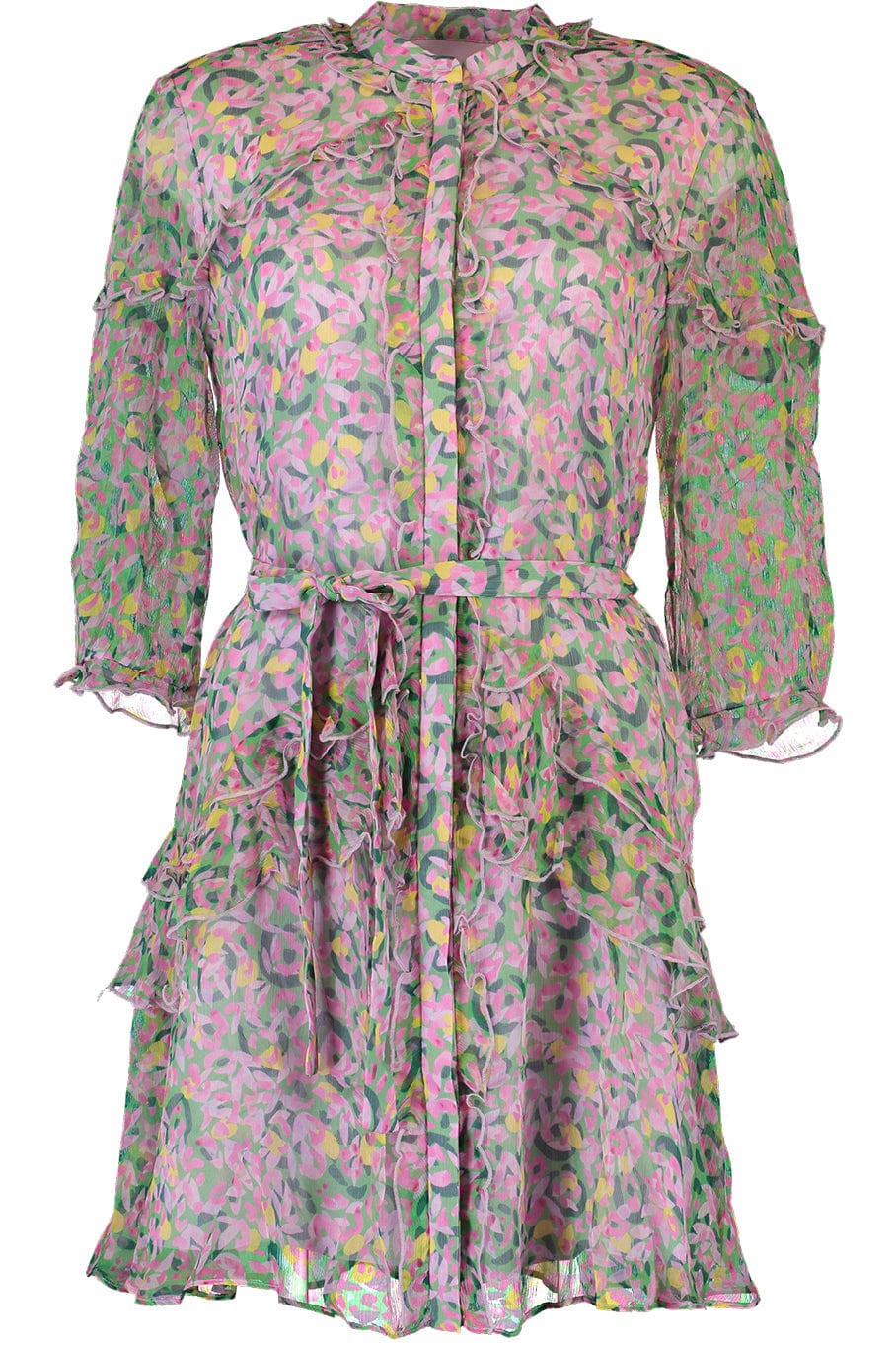SALONI-Tilly Ruffle Dress-
